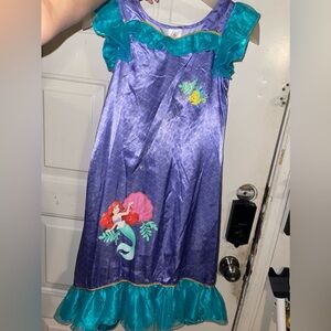 💚💜🐚🐠🪼Satin Little Mermaid dress🫧🧜🏼‍♀️🌊💜💚